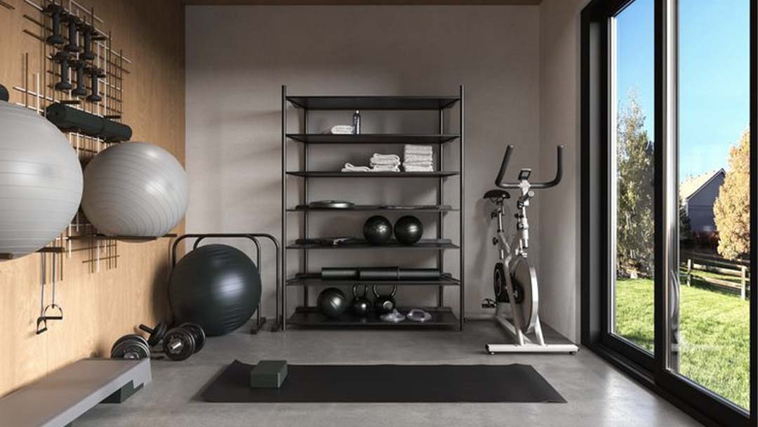 Thuisgym binnenaanzicht - Iso-Bella
